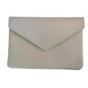 🛒 $5 - New IPSY Glam Bag -  Cream Makeup Bag Travel